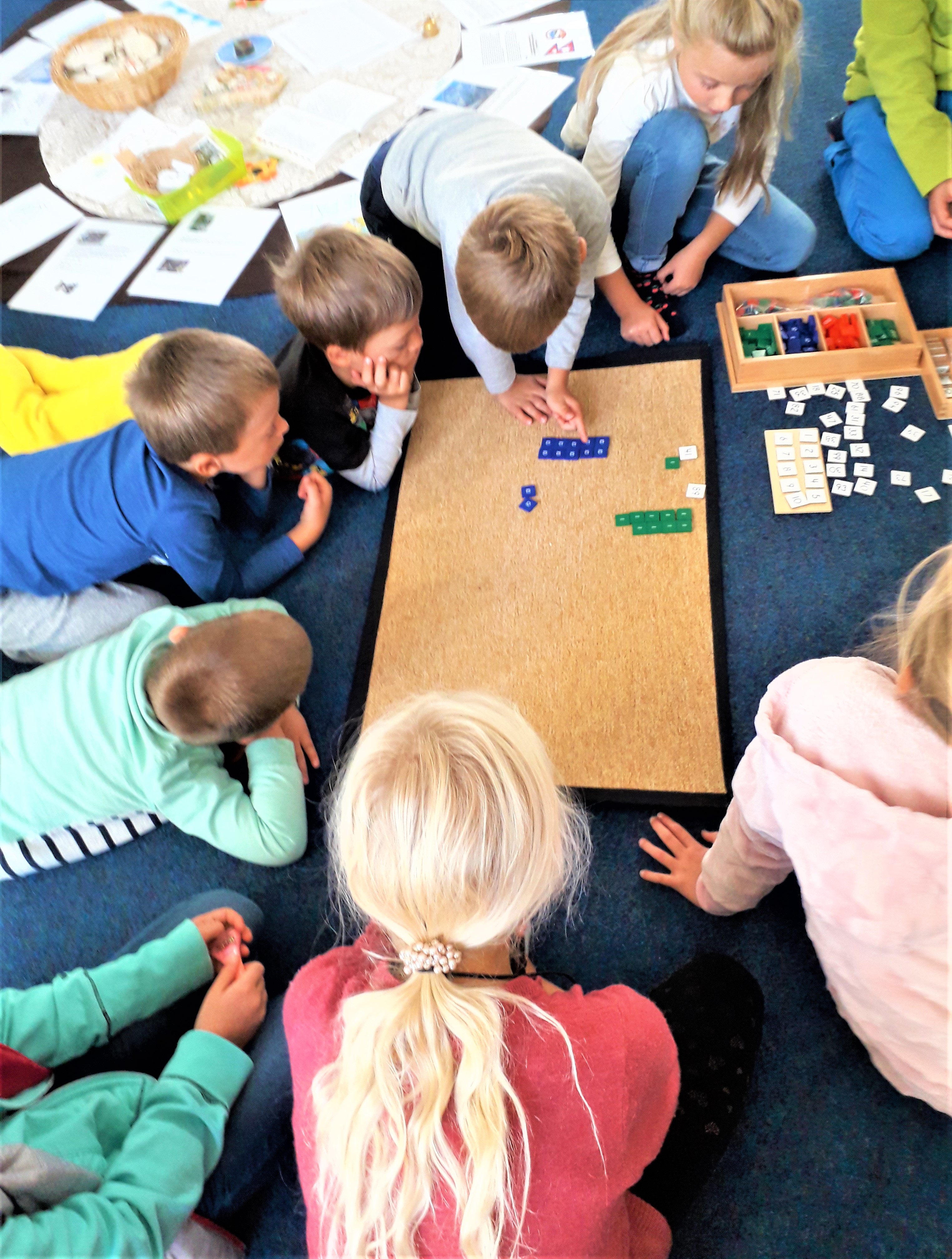 Matematika s Montessori pomůckami